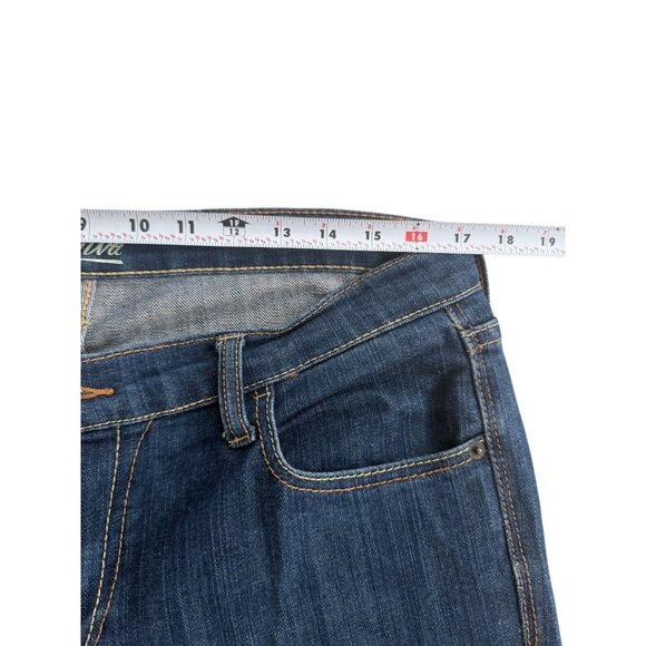 OLD NAVY The Diva Blue Straight Leg Jeans Size 12 Long - Picture 4 of 8